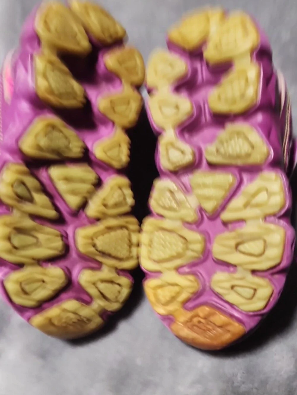New Balance Kids Purple Hook-and-Loop Athletic Sneakers